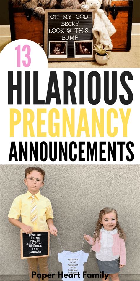 13 super funny pregnancy announcement ideas 2022
