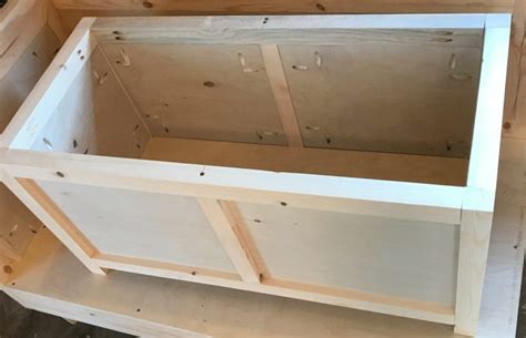 diy storage chest   build   easy steps building