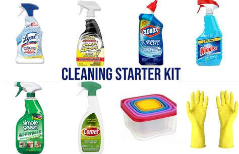 give  cleaning starter kit