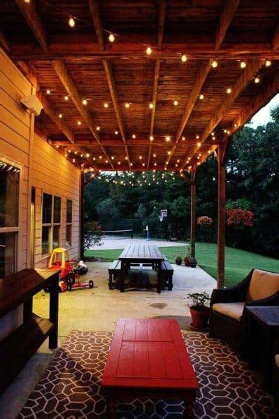 Top 40 Best Patio String Light Ideas Outdoor Lighting