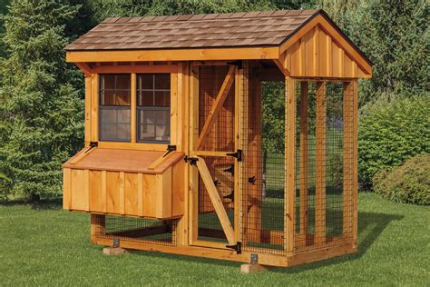 quaker  combination coop lancaster chicken coops