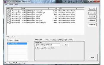 Batch PPT TO PDF Converter screenshot #0