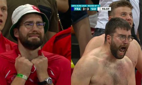 Euro 2020 Swiss Fan Turns Into Meme After His Teams Game Tying Goal