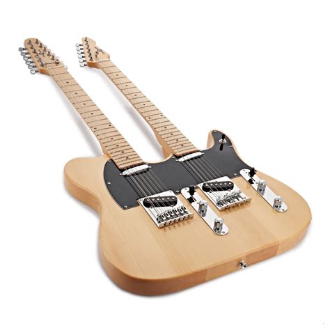 knoxville double neck guitar  gearmusic natural  gearmusic