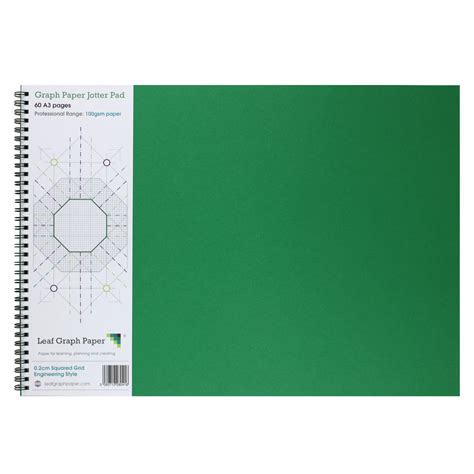 graph paper mm cm squared engineering  page jotter grey gri