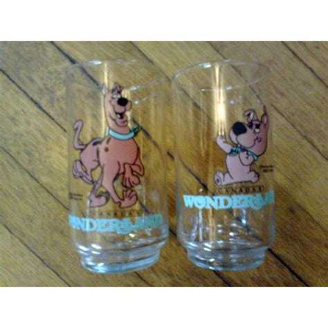 Scooby Doo And Scrapy Doo Drinking Glasses 1980