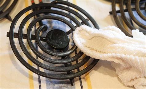 clean  coil top stove blog happys appliances