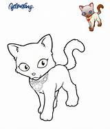 Cuccioli Colorare Disegno Cavalluccio Gatto Principesse Stampa Mucca sketch template