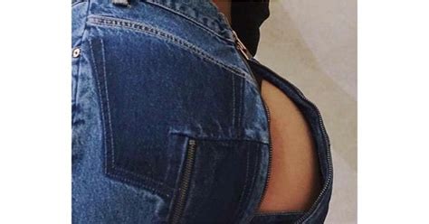 Vetements X Levi S Exposed Butt Jeans Popsugar Fashion
