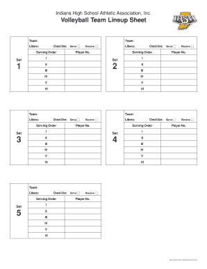 submit usa volleyball lineup sheet form templates