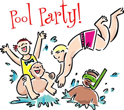 Pool Party Clip Art 33 Cliparts