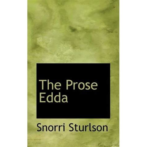 prose edda  snorri sturluson reviews discussion bookclubs lists