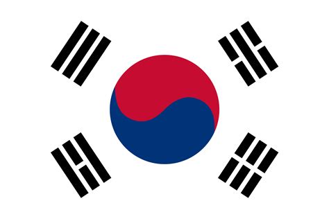 flags symbols and currencies of south korea world atlas