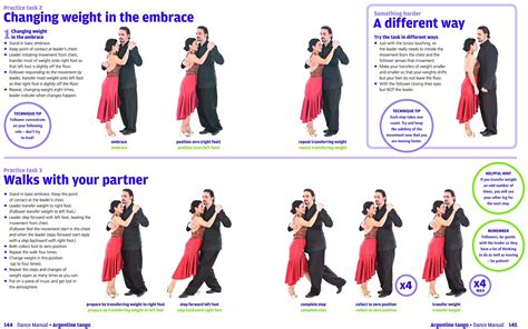 dance manual  complete step  step guide  dance haynes manuals dance argentine tango