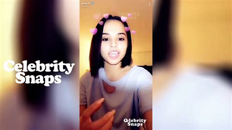 Becky G Snapchat Stories October 30th 2017 Youtube