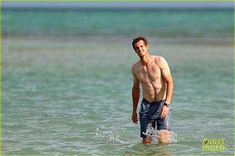 Andy Murray Shirtless Victory Swim After Sony Open Win Photo 2841152
