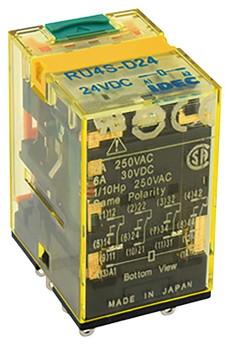 rus  idec power relay pdt  vdc