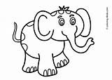 Coloring Kids Animal Drawing Drawings Children Book Pages Color Elephant Animals Books Colouring Printable Toddlers Cute Draw Easy Gif Popular sketch template