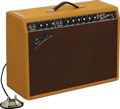 fender exclusive limited edition  deluxe reverb tweed amp