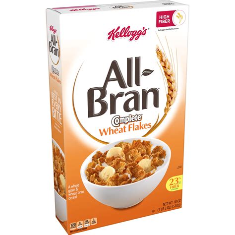 kelloggs  bran breakfast cereal  vitamins  minerals high