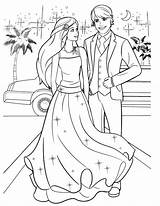 Barbie Ken Coloring Pages Doll Princess Colouring Color Family Sheets Print Printable Kids Getcolorings Colorings Fashion Rocks Prom Drawing Getdrawings sketch template