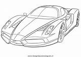 Ferrari Macchine F40 Coloradisegni Mezzi Trasporto sketch template