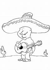Coloring Culture Pages Mexican Mayo Cinco Printable Print Scribblefun Sheets Size Getcolorings Color sketch template