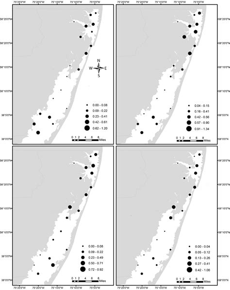 Spatial Distribution Of Black Sea Bass Centropristis