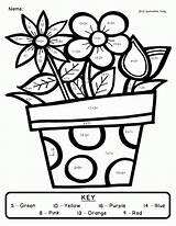 Coloring Pages 5th Graders Color Addition Number Spring Math Library Clipart Subtraction Facts sketch template