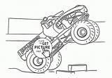 Coloring Pages Truck Monster Cool Wuppsy Bulldozer Kids Printables Transportation Visit sketch template
