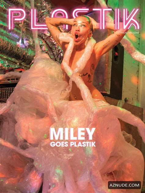 miley cyrus sexy in plastik magazine magazine 2015 aznude