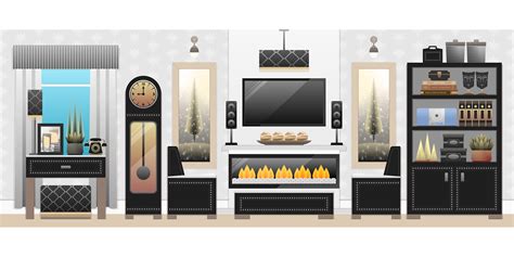 living room room interior royalty  vector graphic pixabay