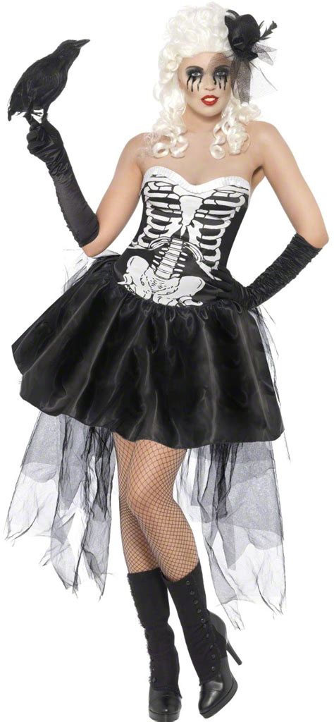 Skeleton Costume For Women N5450