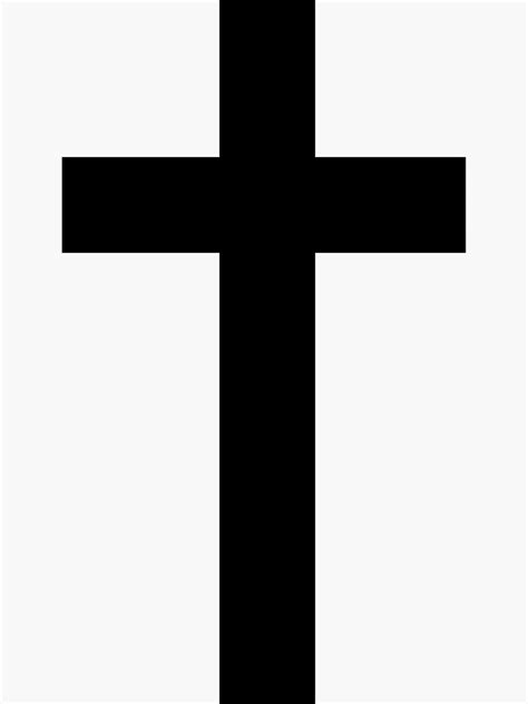 minimalist cross cute aesthetic christian sticker  sale