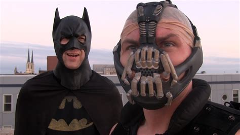 Behind The Scenes Batman Vs Bane Fight Youtube