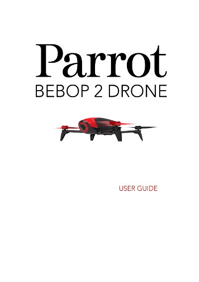 parrot bebop  manual