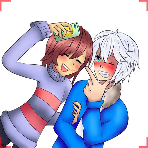 Skele Fun {requested Sans X Frisk} By