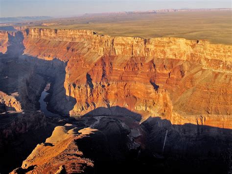 grand canyon canyon red usa arizona aerial view