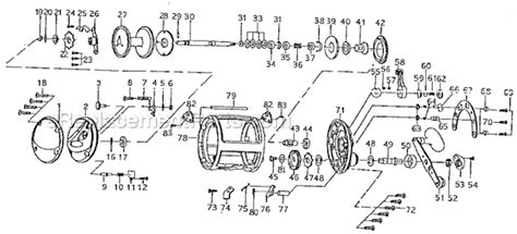 pflueger gl parts list  diagram ereplacementpartscom