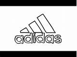 Adidas Logo Da Draw Desenhar Como Drawing Dibujar El Drawings sketch template