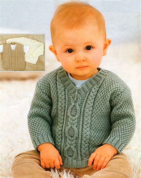 baby boy  baby aran knitting patterns