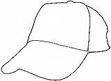 Outline Sunhat sketch template