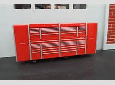Snap On Tool Box Double Wide Body w Coasters 1/24 Scale G Scl Diorama