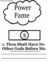 Commandments Commandment Thou Shalt Entitlementtrap Marvelous Preschoolers Golden Bible Moses Kjv sketch template