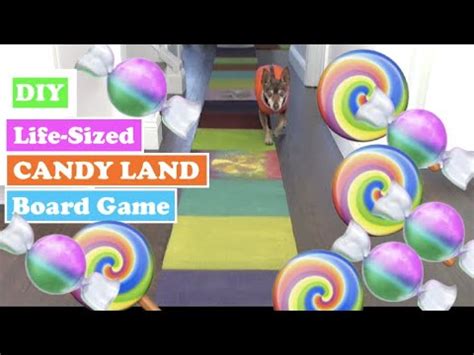 diy life sized candy land game youtube