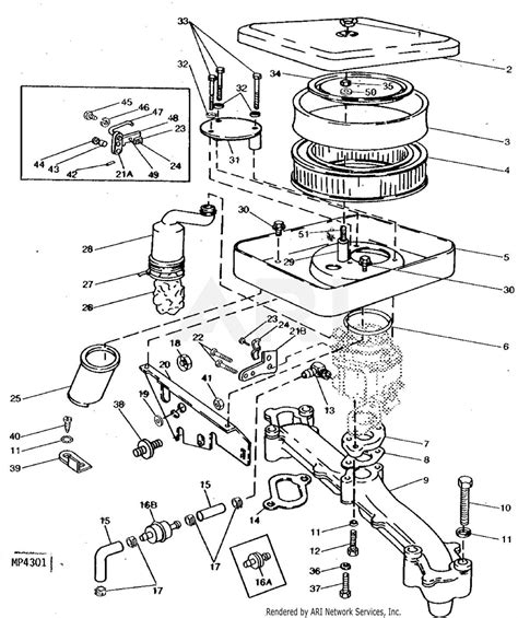 john deere  mower deck parts diagram