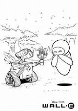 Wall Coloring Pages Eve Kids Printable Print Disney Hellokids Cute Color Walle Colouring Simple Movie sketch template