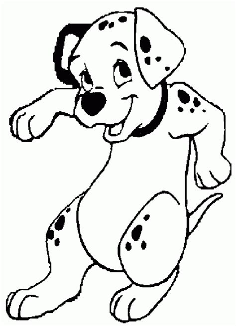 dalmatian coloring page coloring home