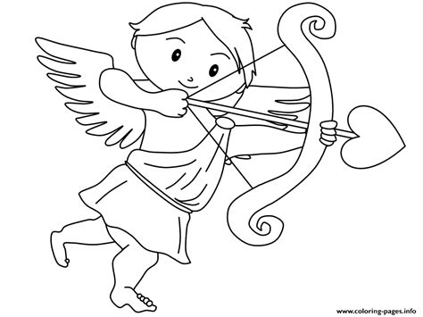 cupid coloring pages learny kids