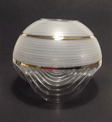Murano Glass Mazzega Art Italy Mid Century Modern Bowl